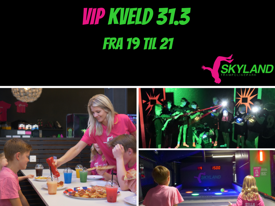 VIP kveld 31. mars