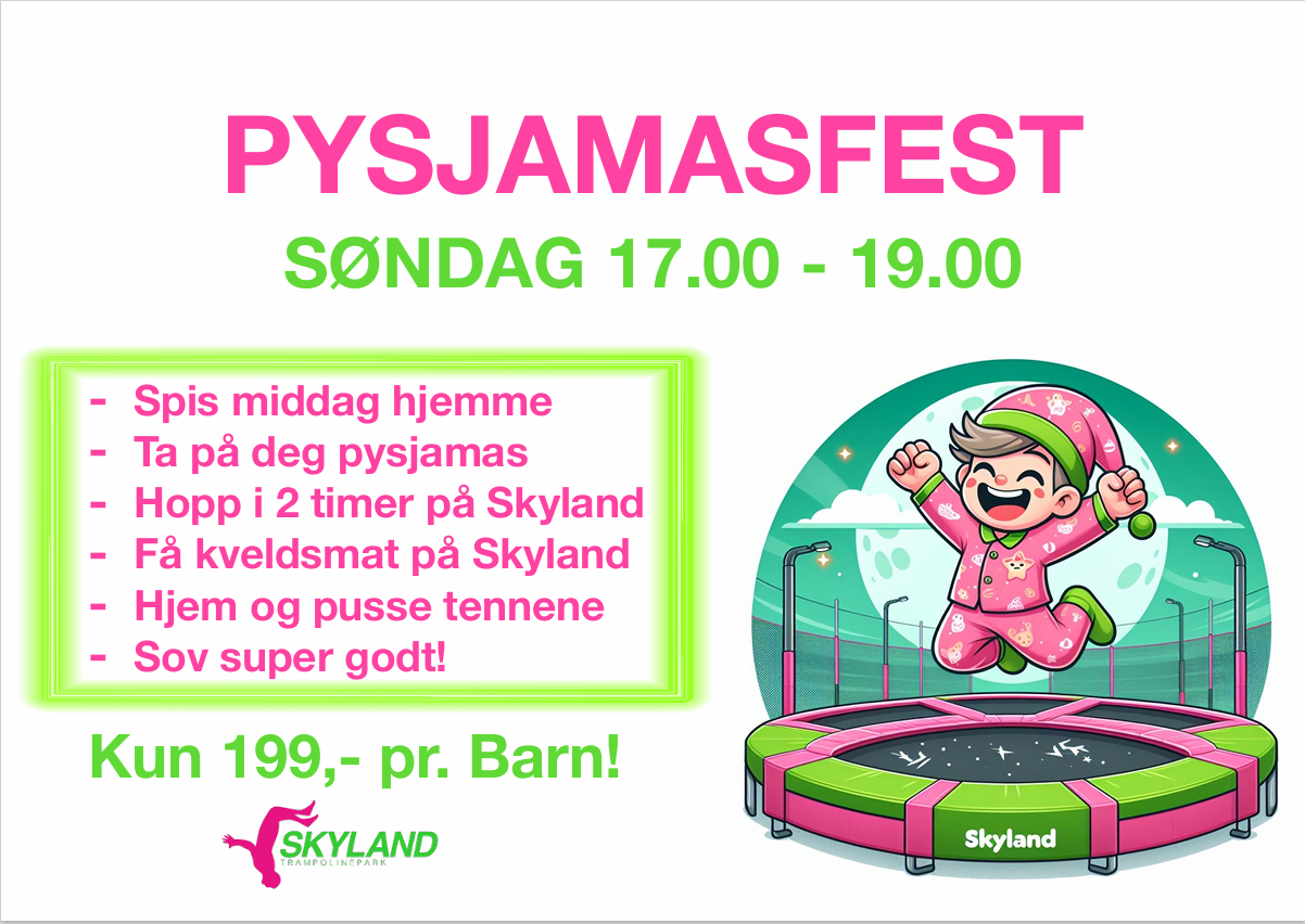 Pysjamafest 3. mars