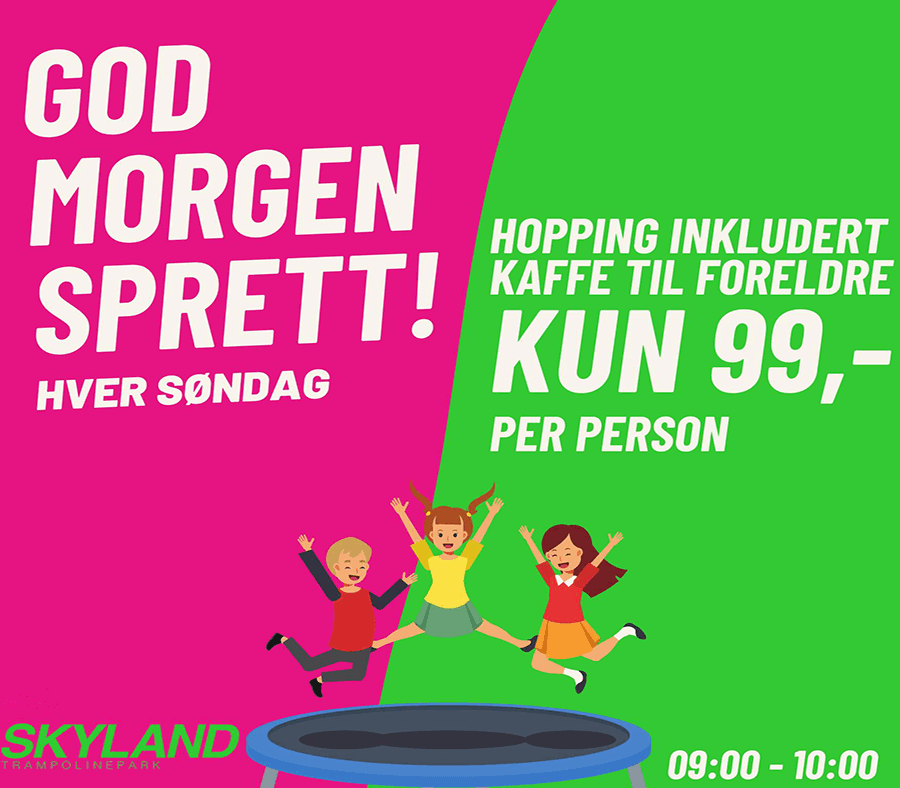 God morgen sprett hver søndag!